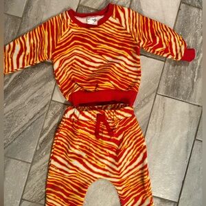 Kansas City Chiefs Zubaz Matching Set (6-12 months)